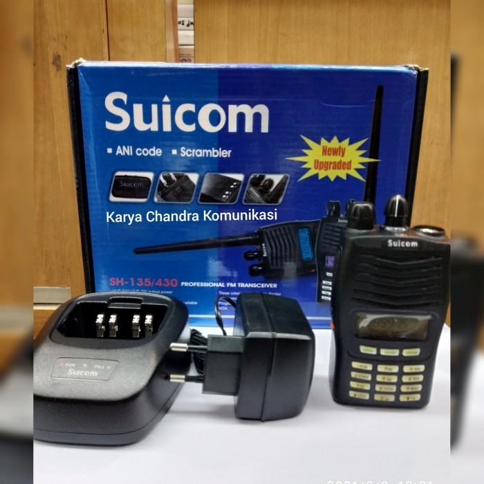 HT HANDIE TALKIE SUICOM SH-430 FREQ 350 MHZ