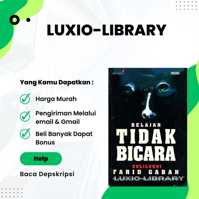 

Belajar Tidak Bicara (Farid Gaban)
