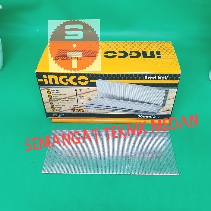 

HARGA DISC - GA18 PAKU I 50mm AIR NAILER GUN STAPLES ANGIN NAILER 50mm 50 mm INGCO
