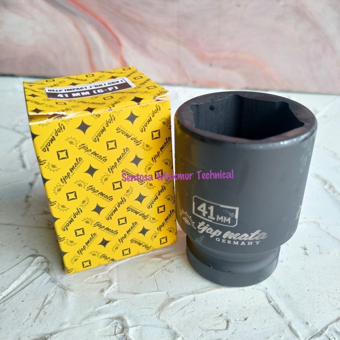TJAP MATA 1" 41 MM Mata Sock Sok Deep Impact Socket 41mm 6PT Tjapmata