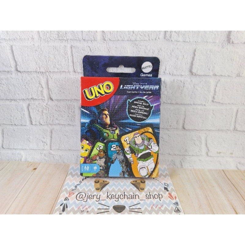 UNO x Toy Story Lightyear Pixar Original Mattel Card Games