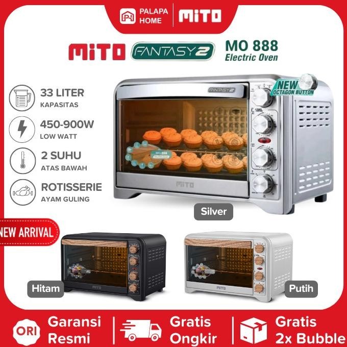 Best Sales Oven Listrik Mito Mo888 Mo 888 Fantasy 2 33 Liter Open Mitochiba Terbaik