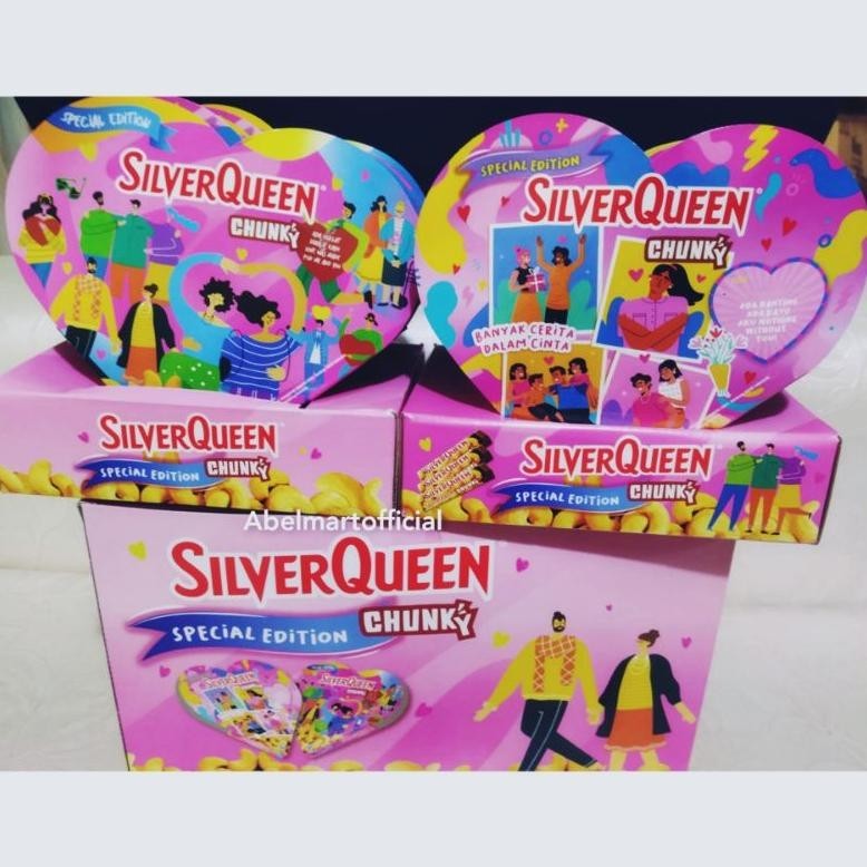 

Bisa Cod Silverqueen Bear / Silverqueen Chunky Bar Edisi Valentine / Silverqueen Valentine Bear / Silverqueen Chunky Bear / Silverqueen Beruang / Silverqueen Valentine 2024/ Cokelat Valentine Diskom