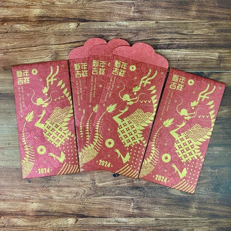 

Terlaris Angpao Imlek 2024 Premium Angpau 6 Pcs Naga Murah