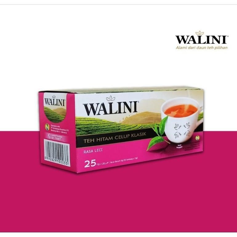 

Termurah Teh Celup Walini Leci Non Amplop 25'S Promo