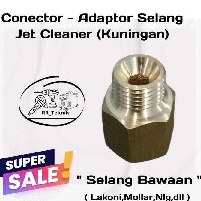 Nepel Konektor Selang Jet Cleaner / Nepel Sambungan Jet Cleaner AC