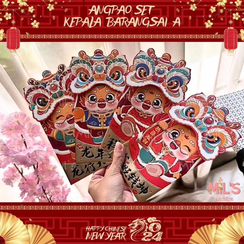

Diskon Besar [ Cute Mil'S ] Angpao Imlek Premium Tahun Naga 2024 Angpau Cny Angpao Dompet Lipat Hongbao Chinesse New Year Of The Dragon 2024 Diskom