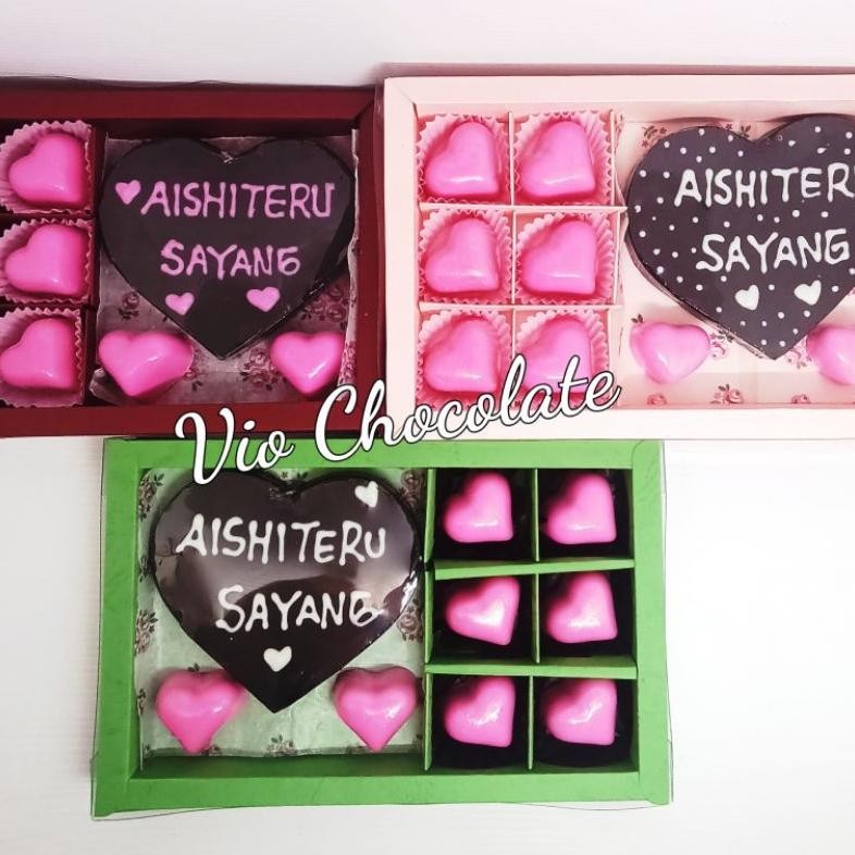 

Flash Sale Vio.Chocolate , Coklat Happy Valentine, Coklat Valentine, Coklat Custom Sale