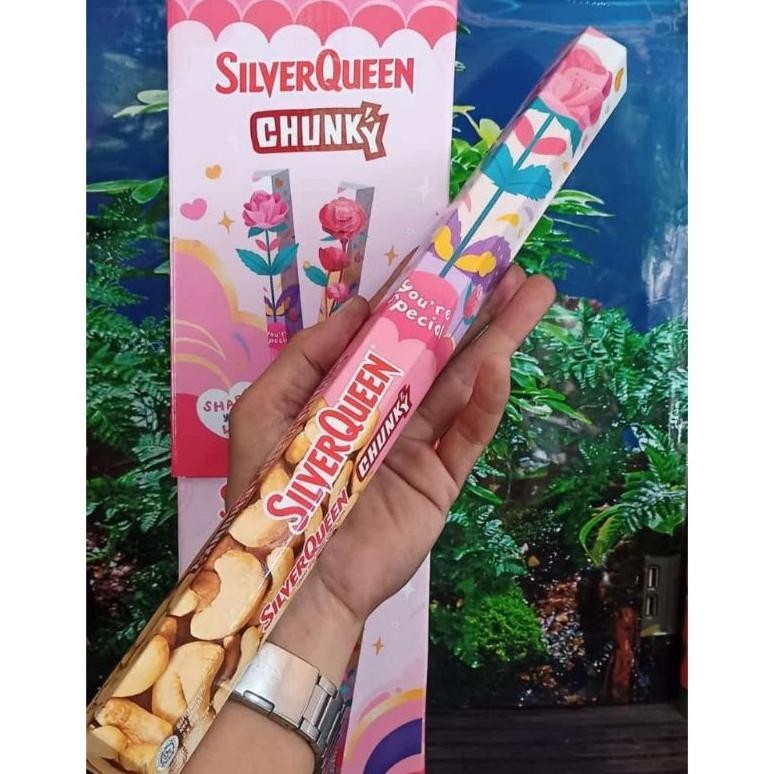 Terlaris Cokelat Jumbo Silverqueen Rose Valentine Edition Sale