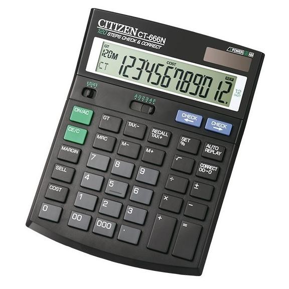 

Best! Kalkulator Citizen CT-666N 12 Digit / Calculator Citizen CT 666 N ,.