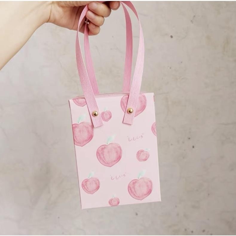 

Big Sale Tas Box Bag Botol Jar Permen Paper Bag Hampers Valentine Kado Pb 14S Sale