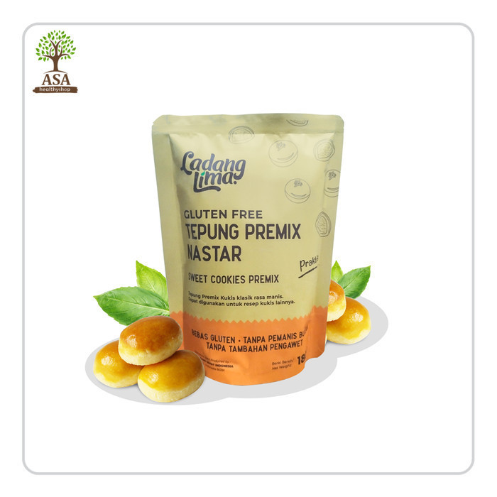 

Ready - Ladang Lima Tepung Premix Nastar Gluten Free 180 Gram