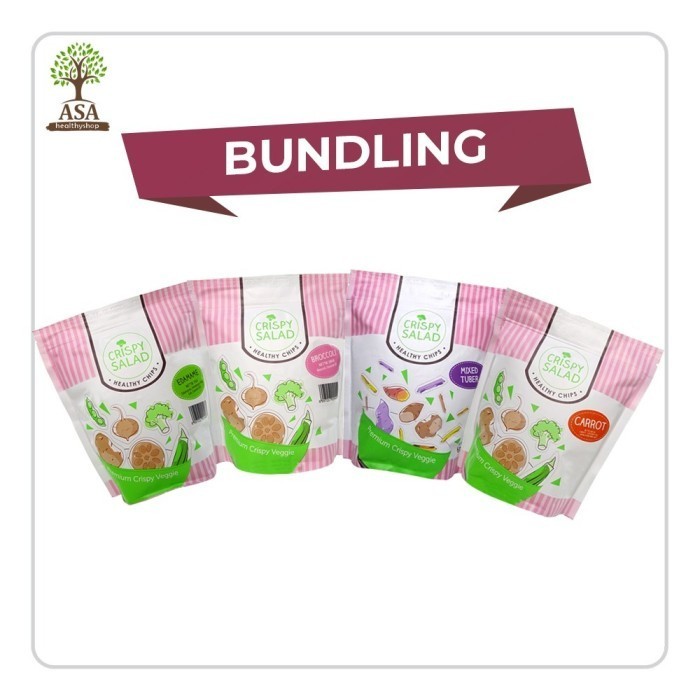 

Ready - Bundling Crispy Salad 4 Pcs