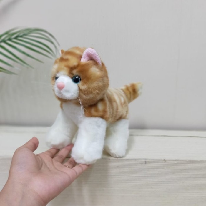 BONEKA KUCING KECIL 20CM/BONEKA CAT/ANIMAL BONEKA/BONEKA BABY KUCING