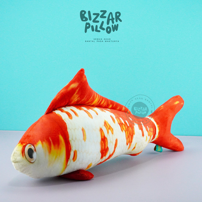 BANTAL BENTUK IKAN KOI BANTAL IKAN UNTUK KUCING BONEKA BANTAL IKAN SIZ