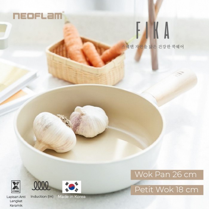 Neoflam FIKA Wajan Keramik Korea Induksi