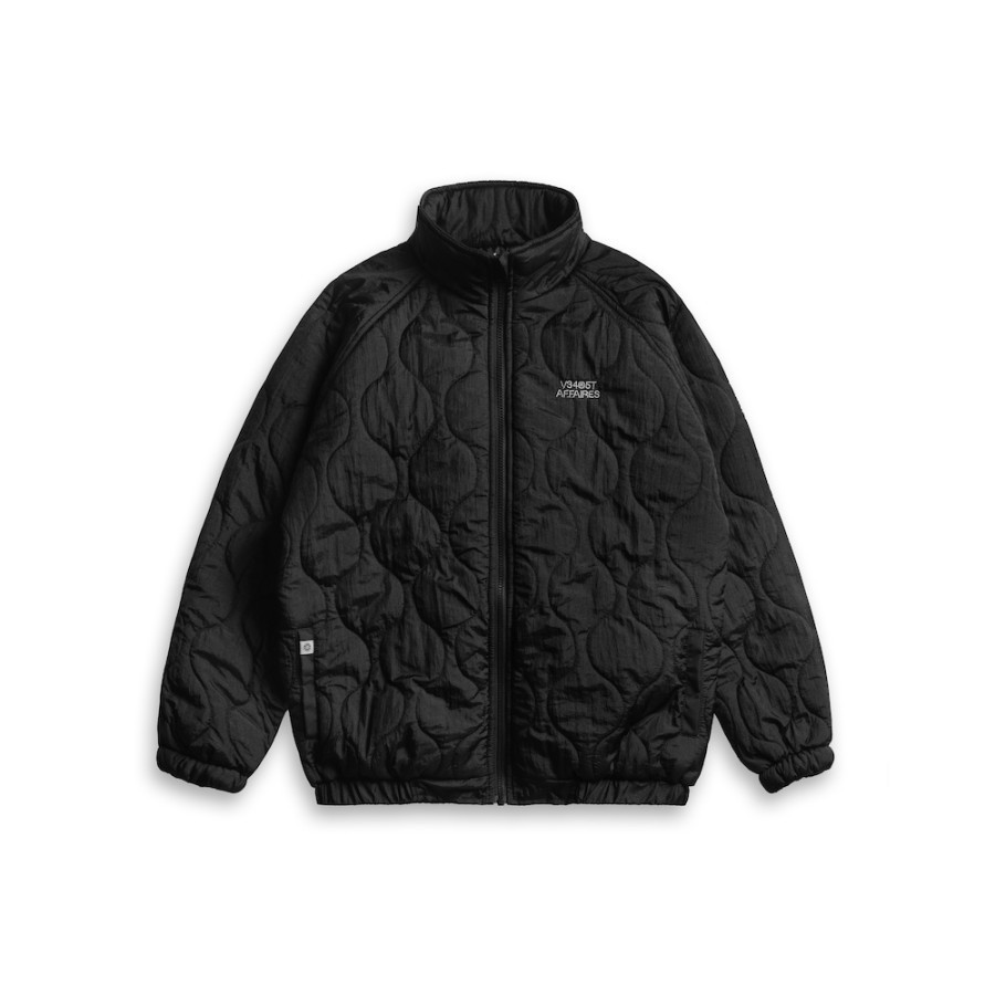 Vearst Affaires Quilted Puffer Jacket Gretc Black
