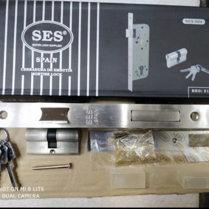 PROMO BODY KUNCI PINTU SES SWING/LOCKCASE KUNCI SET SES SPAIN ORIGINAL #ORIGINAL