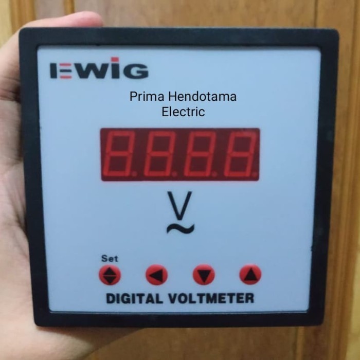 TERBARU - Volt Meter Digital EWIG