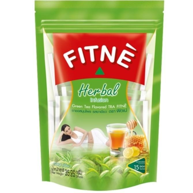 Fitne Herbal Green Tea diet slimming detox tea BPOM 15 sachet