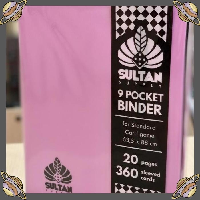 

[FLE] SULTAN SUPPLY CARD ALBUM 9 POCKET BINDER LILAC 360