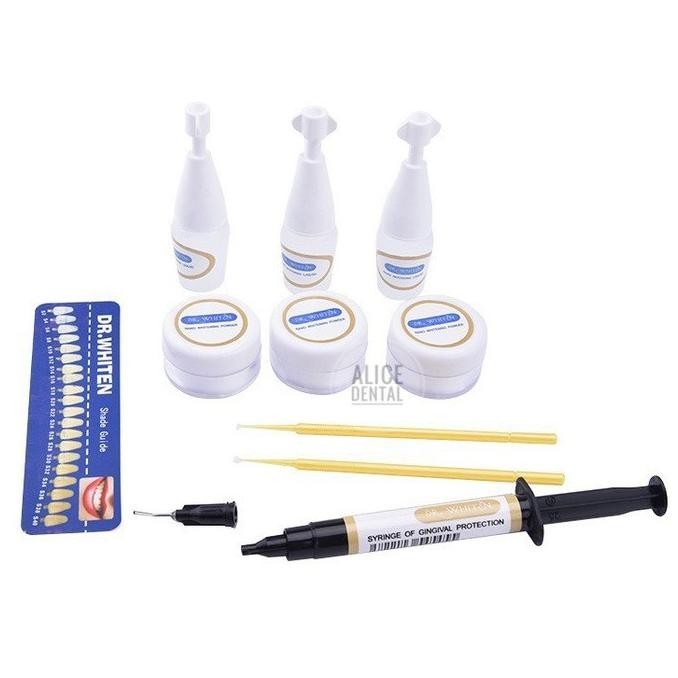 Dental bleaching dr whiten teeth whitening pemutih gigi dengan sinar