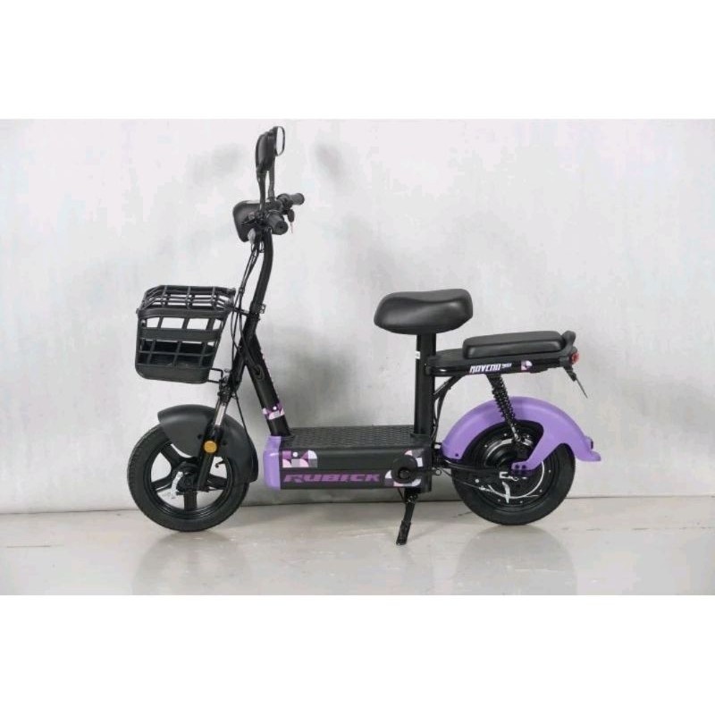 Sepeda listrik Rubick Ravena 350 Watt Genio E moped