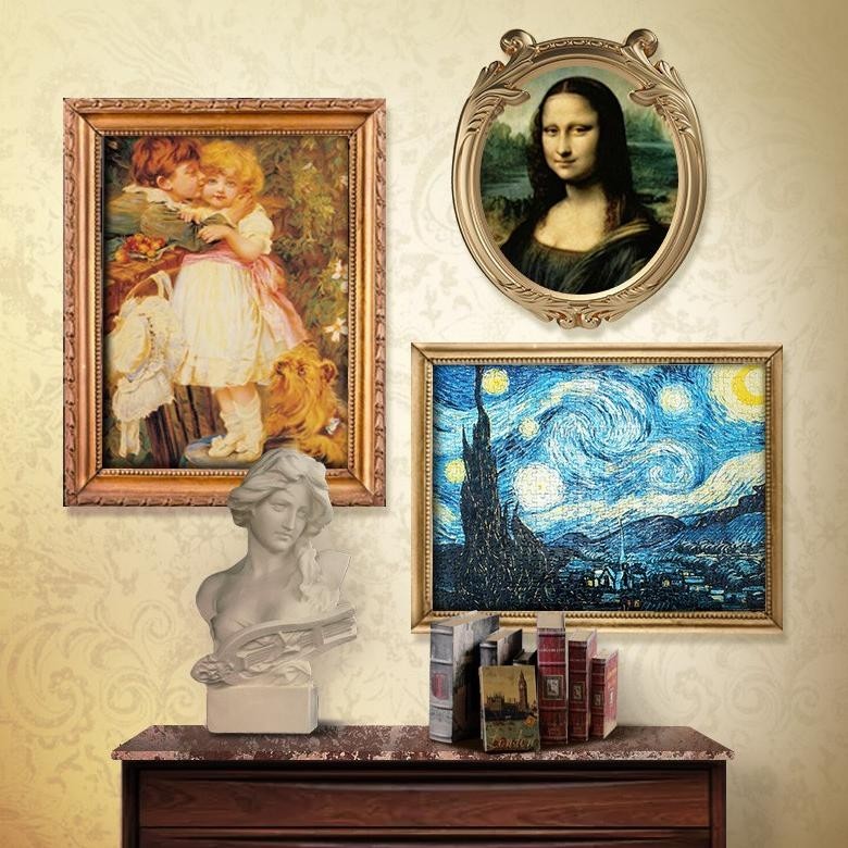 BNH KKV - Puzzle Jigsaw Classic Mainan Kreatifitas Anak 1000 pieces TERLARIS