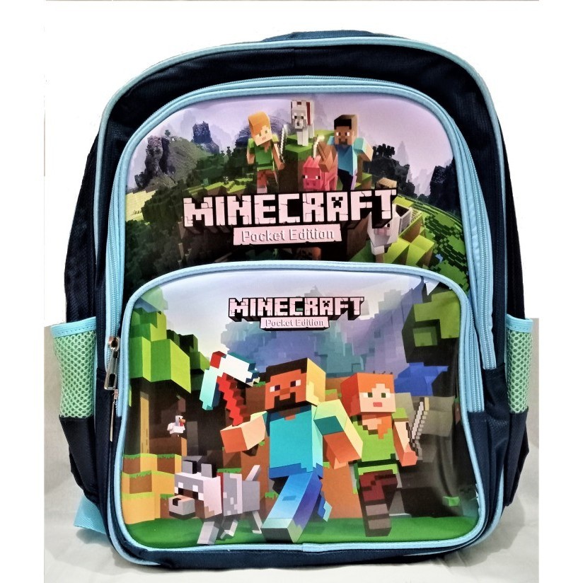 Tas Minecraft / Minecraft Backpack / Tas Ransel Minecraft