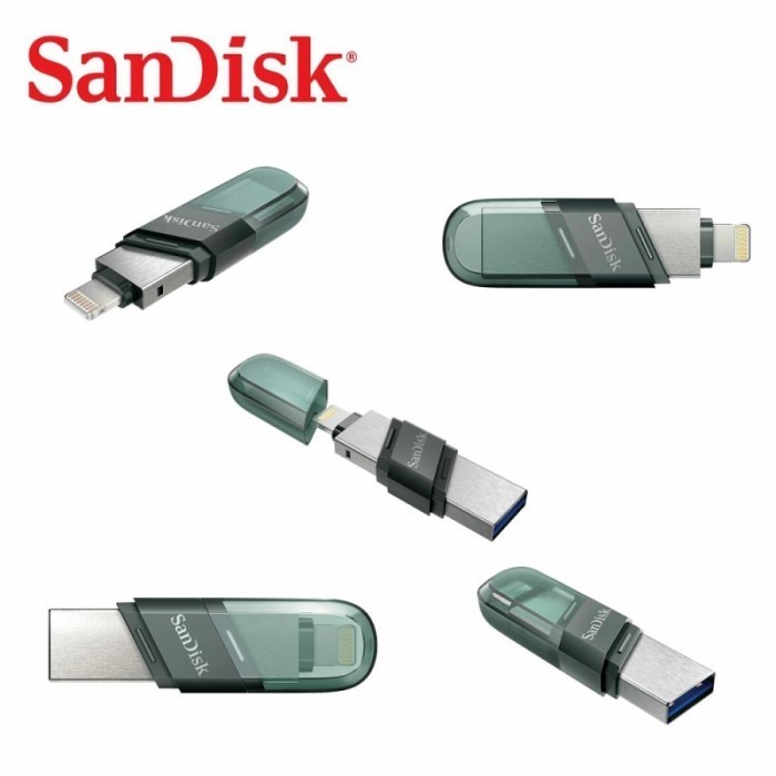 Sandisk Ixpand Flip Flash Drive Otg 64Gb Ipad Original