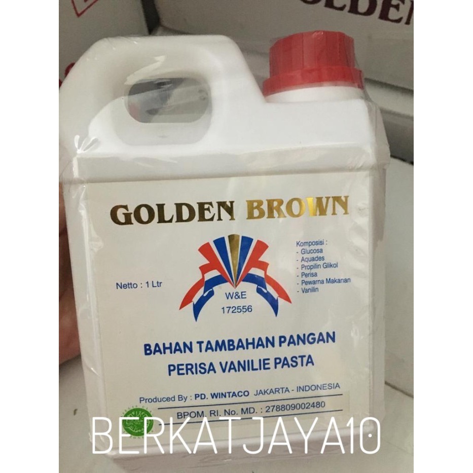 

Golden Brown Perisa Vanilie 1 Kg Pasta Vanili Vanilla