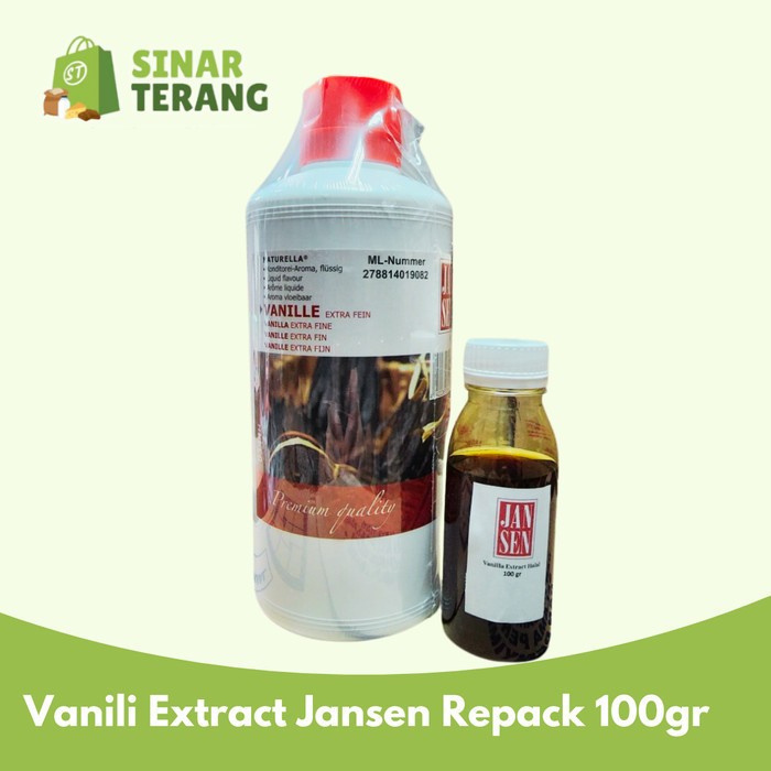 

Jansen Vanilla Extract Fine Perisa Vanila Pasta Cair Premium