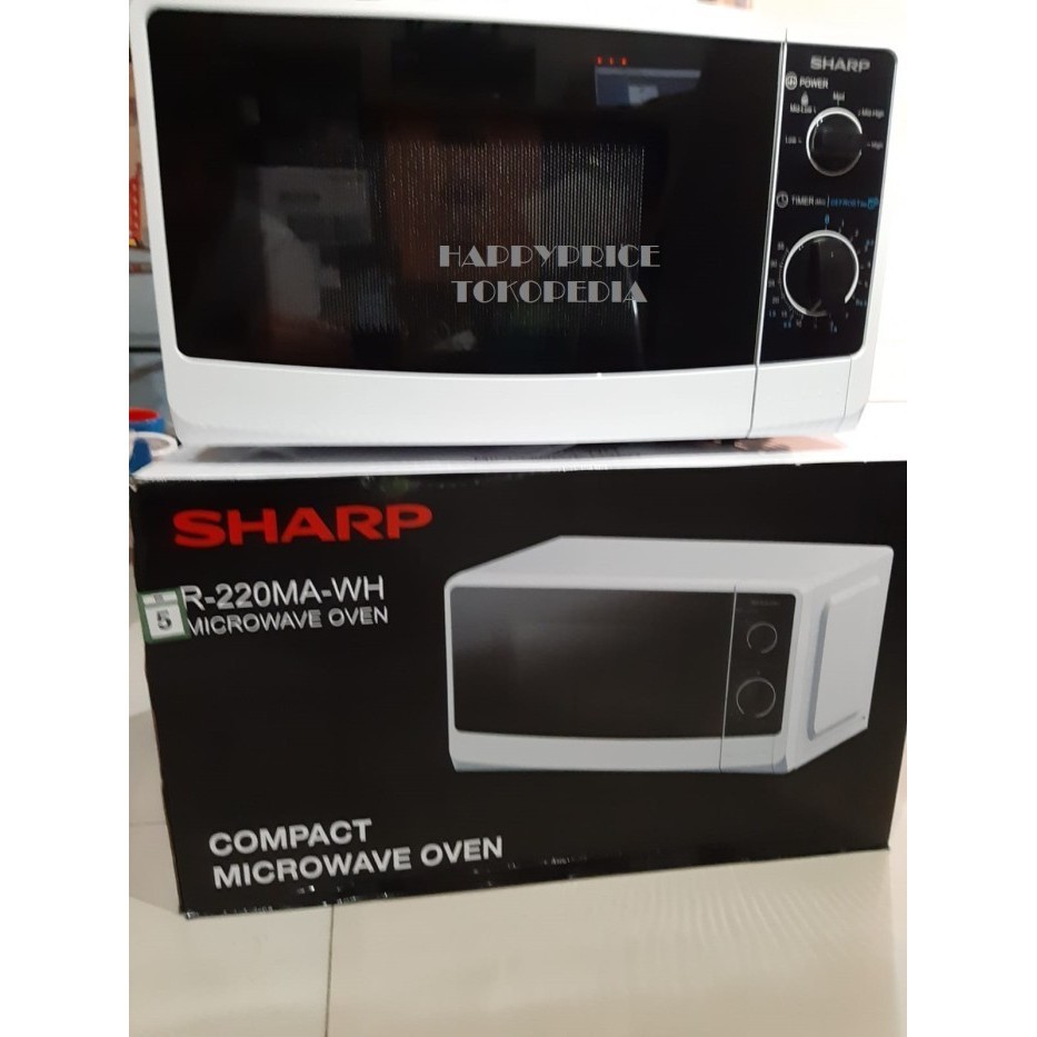 Microwave Sharp R 220 Sharp Microwave Oven Low Watt 20 L R220-Mawh