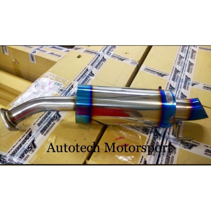 PROMO KNALPOT JS RACING BRIO - MUFFLER JS RACING HONDA BRIO ORIGINAL JAPAN #ORIGINAL