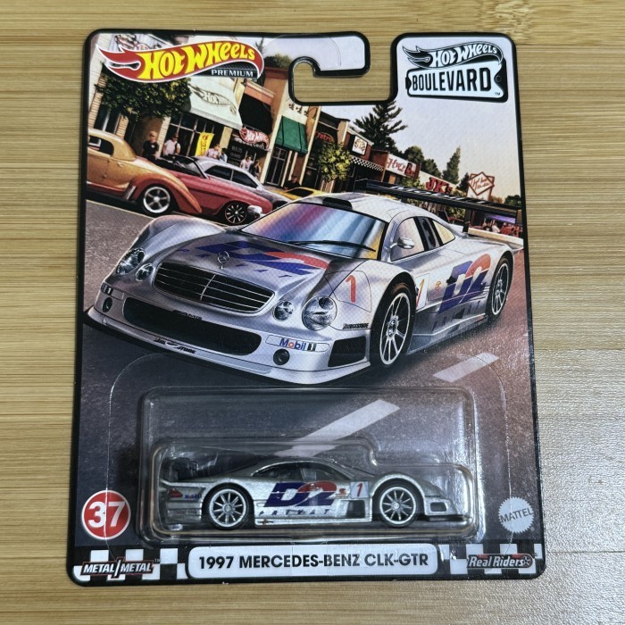 Hot Wheels 1997 Mercedes Benz CLK GTR Boulevard Hotwheels