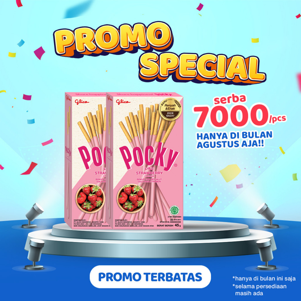 

GLICO POCKY STRAWBERRY FLOVOUR 47 G