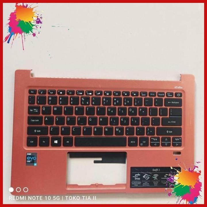 (TOK) KEYBOARD DAN PALMREST ACER SWIFT 3 INFINITY 4 SF314-511 SERIES