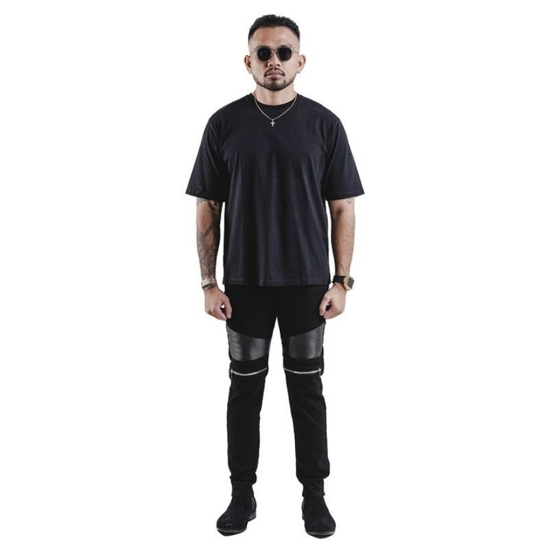 NEW LAUNCHING TERMURAH CELANA JEANS UPRISE JEANS DENIM ULTIMATE LEATHER VINTAGE BLUE - BOSS LEATHER