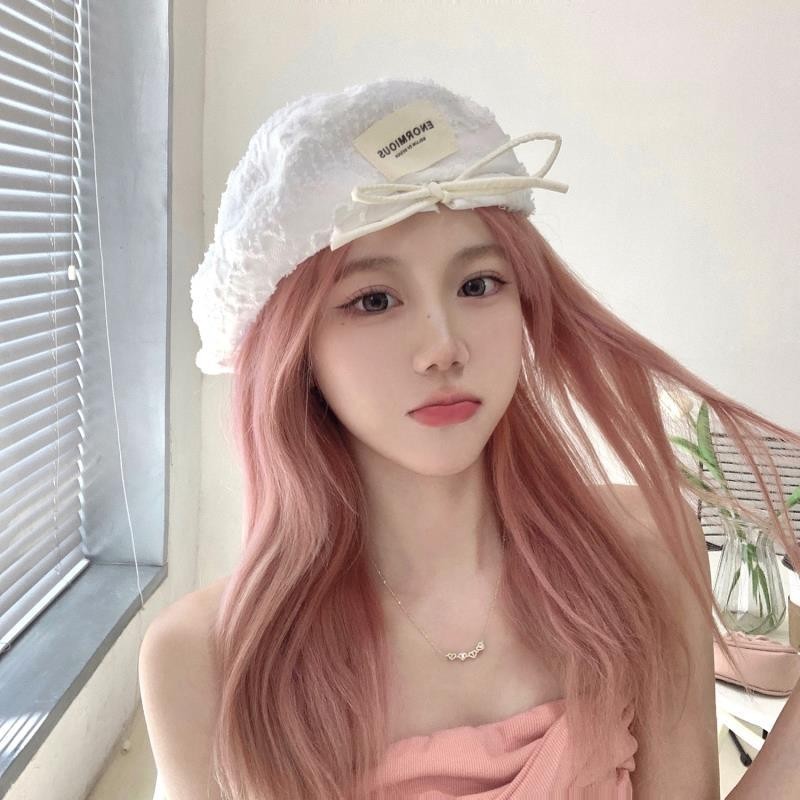 insTopi Pelukis Baru Wanita, Baret Renda Topi Putih Bernapas Lingkar Kepala Kecil Musim Panas