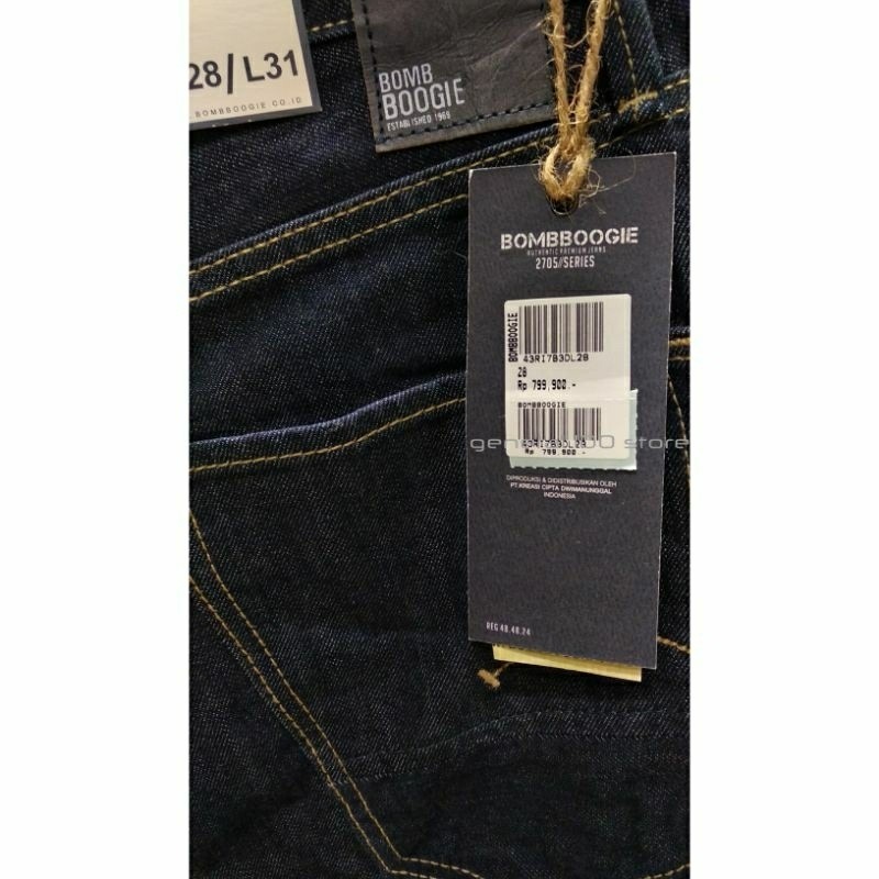 NEW LAUNCHING TERMURAH CELANA JEANS REGULAR BOMBBOOGIE ORIGINAL CELANA JEANS REGULAR BOMBBOOGIE