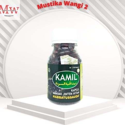 <Tersedia> Grosir Kamil Habbatussauda Isi 210 Kapsul