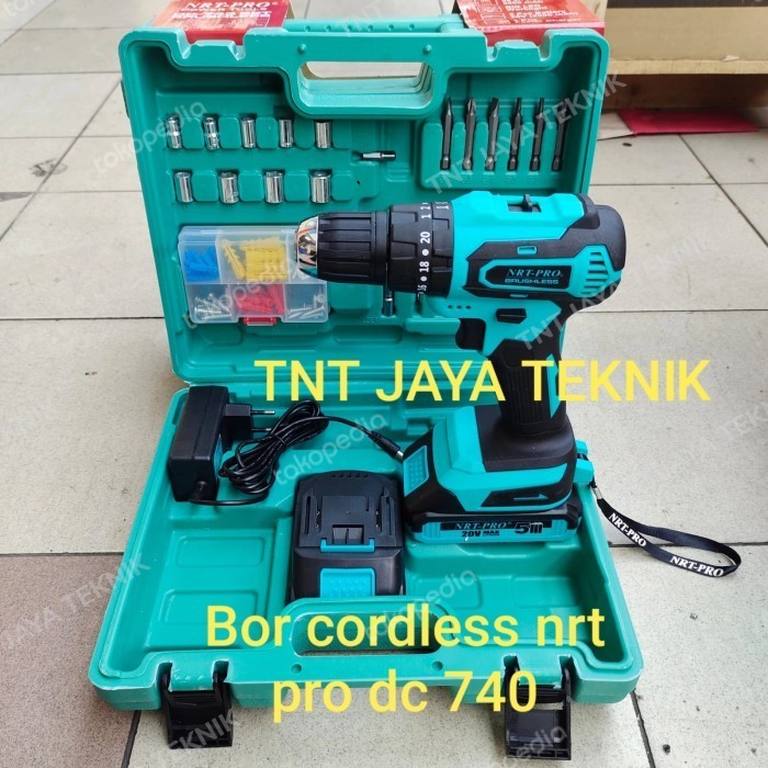 NRT PRO DC 740 BOR CORDLESS IMPACT DRILL / NRT PRO 740DC BRUSHLESS