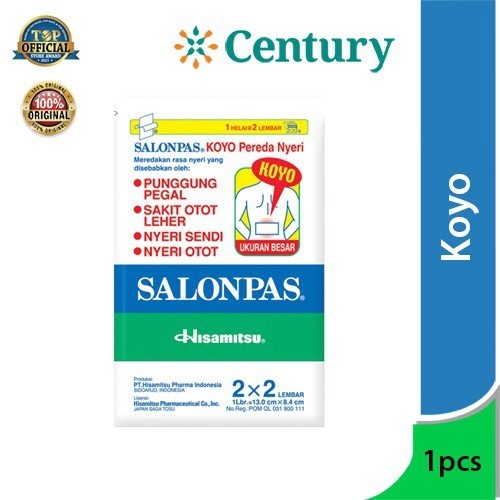 Koyo Salonpas Ukuran Besar / Pegal Linu / Nyeri Otot