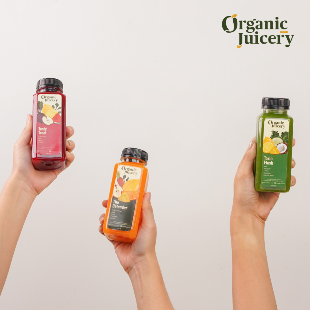 

Tropical Fusion 1 Liter Cold Pressed Juice Apel Pir Nanas Lemon