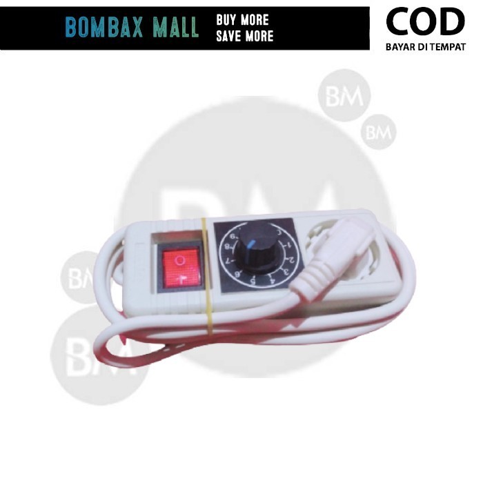 Terlaris Colokan Pengatur Kecepatan Gerinda Dimmer Speed Cotrol 2000 Watt 220 V Promo Terbaru