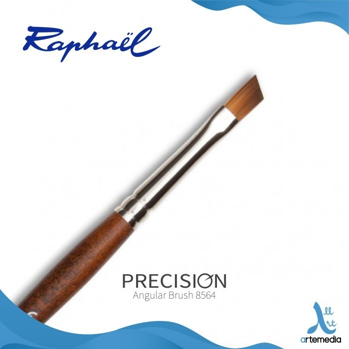 

Terlaris Kuas Lukis Raphael 8564 Angular Precision Synthetic Brush Short Handle Promo Terbaru