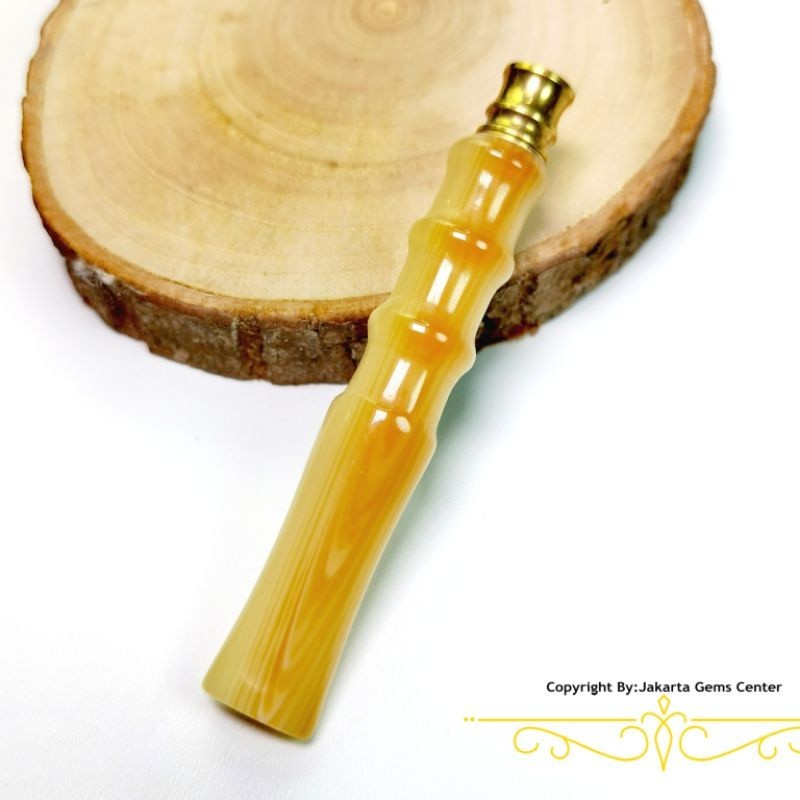 TERLARIS  PIPA ROKOK GADING THAILAND PENYARING FILTER 8CM TERBARU