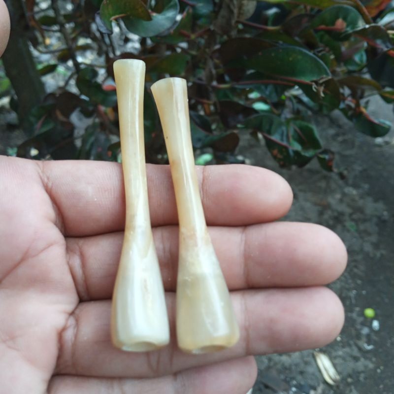 TERLARIS  Once Pipa Rokok Asli Tulang Kalong Mini TERBARU