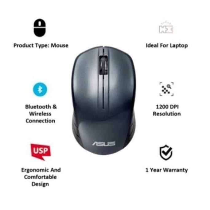 Mouse Wireless Asus Wt200...Original Asus Resmi Missyyking