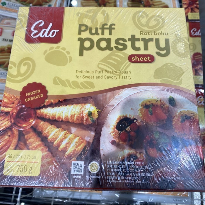 

Terbaru Edo Puff Pastry 750 Gr Kulit Pastry Zuppa Promo Terlaris